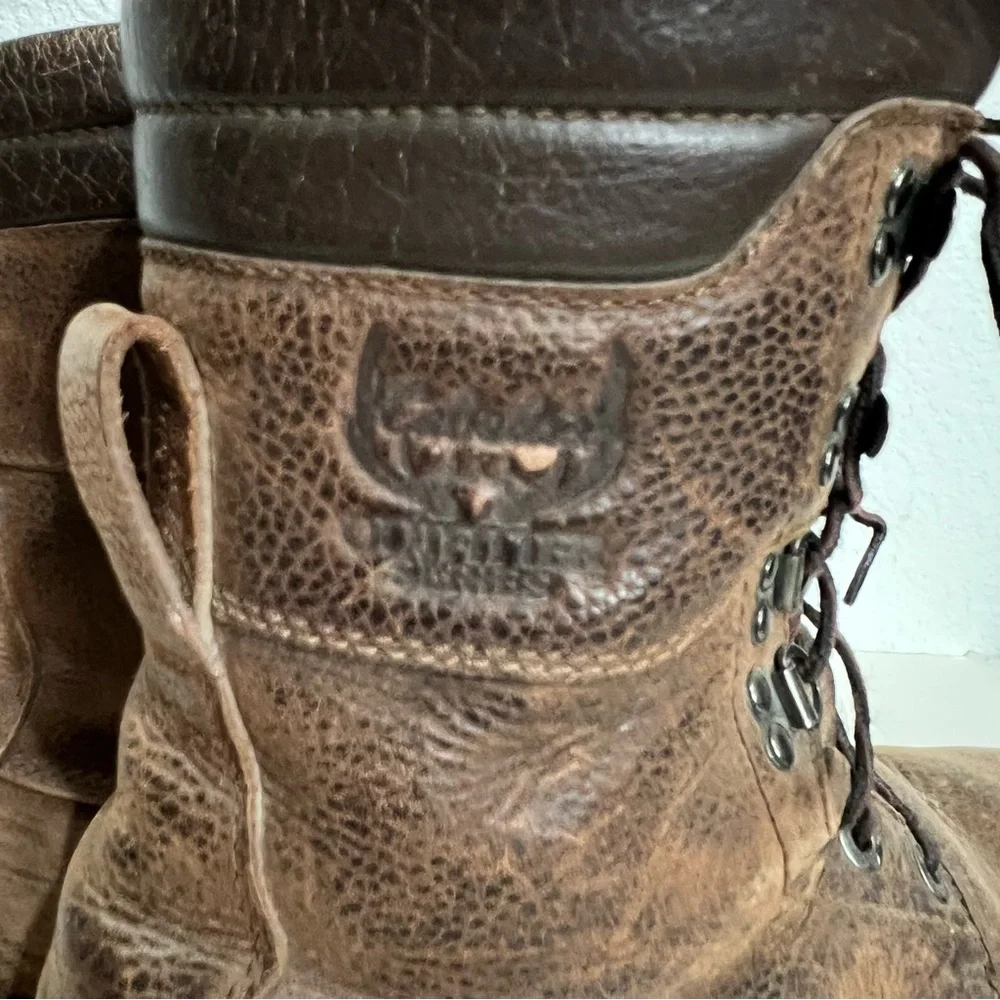 Cabela's Brown Leather Work Boots Thinsulate Goretex & Goodyear Outsoles 9.5 D